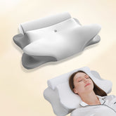 2‑in‑1 Memory Foam Neck Support Pillow – Ergonomic, Cooling & Travel‑Ready Neck Pain Relief