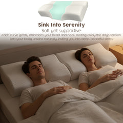 RUMMY Premium Memory Foam Pillow for Perfect Sleep Support