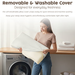 RUMMY Premium Memory Foam Pillow for Perfect Sleep Support